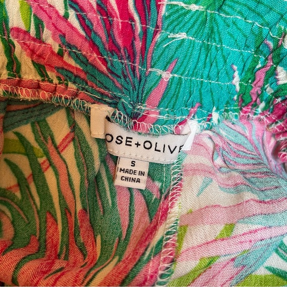 Rose + Olive Tropical 2 Piece Set - Picture 3 of 8